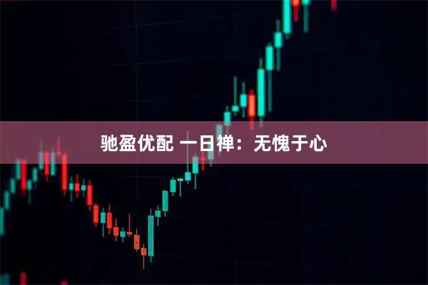 驰盈优配 一日禅：无愧于心